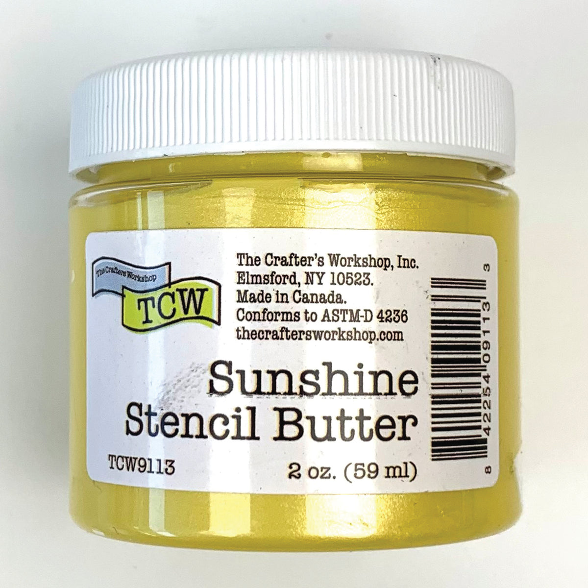 Stencil Butter 2 oz. Sunshine – TCW Stencils