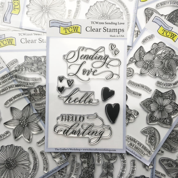 TCW9007 Clear Gesso  The Crafter's Workshop Stencils Stamps and Mixed  Media Goodies