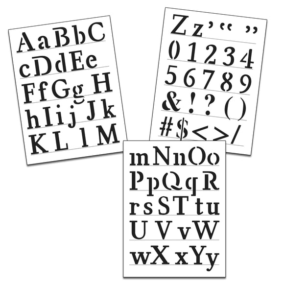 TCW6028 Traditional Alphabet 3-pack