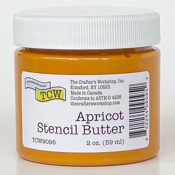 Stencil Butter 2 oz. Apricot